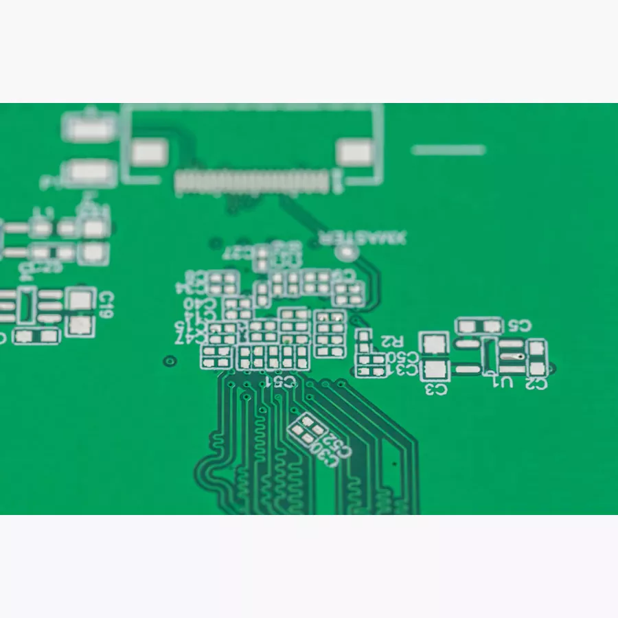 Motorvezérlő modul PCB